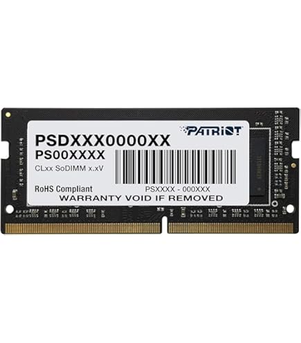 メモリー Viper Steel SODIMM DDR4 2666MHz 2x16GB Patriot Memory Viper Steel Gaming Geheugenmodule SODIMM DDR4 16GB