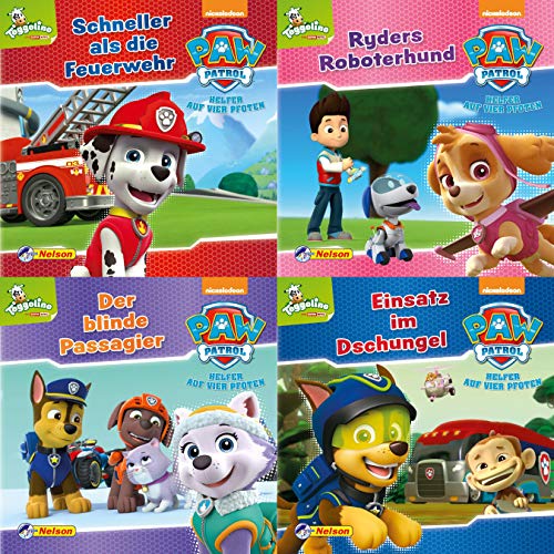 Preisvergleich Produktbild 4er-Set Maxi-Mini 3: PAW Patrol (Nelson Maxi-Mini)