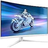 PHILIPS Evnia 32M2C5501-32 inch QHD Curved Gaming Monitor, 180 Hz, 1 ms GtG, FreeSync Premium (2560x1440, 2x HDMI 2.0, 1x Dis