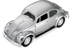 TROIKA 1967 VW KÄFER — GAP24/MA (ÄFER, 1967, skala 1:24) — przycisk do papieru — magnes — 5 spinaczy biurowych — ruchome drzwi — matowy — oficjalny produkt licencjonowany przez Volkswagen