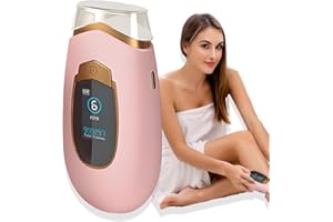 GENÉRICO Lumina Lumisilk Pro 2.0-2025 Nuevo Depiladora por luz pulsada, 2 en 1, para mujer y hombre, depilación de cara, cuerpo y zona de bikini, tecnología avanzada para resultados duraderos (Rosa)