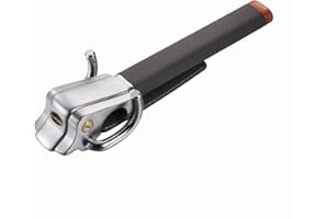 Blueshyhall GRIS Antivol Volant de Voiture blocage voiture Antivol verrouillage volant Serrure avec clé