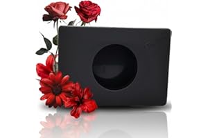 Blanc HYGIENIC Hygienetütenspender FIX – Hygienespender für Damenhygienebeutel, für Wandmontage, Spender aus ABS und Softtouch, Beutel separat erhältlich, Schwarz