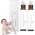 Teething Roller,Natural Pain Relief Roller, Baby Teething Oil Roller, Natural Teething Relief for Babies,Teething Roller and Calm Sleep Balm,Teething Roller Natural Pain Relief Baby (2pcs)
