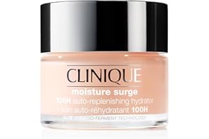 Clinique Moisture Surge 100H Auto-Replenishing Hydrator Oil Free Face Moisturiser With Hyaluronic Acid + Aloe Vera Bioferment For All Skin Types | Hydrating + Moisturising