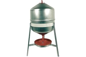 Duvo+ duvoplus, Abreuvoir Reservoir Poules GALVANISÉ 30L, Oiseaux, Oiseaux