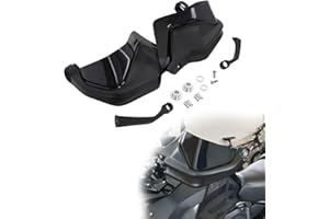 BIUGERCN Protège-mains de moto universels Hand Guards pour R1250GS R1200GS F800GS S1000XR Adventure ADV Noir