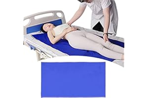 AMBEERT Slide Sheets for Moving Patients On Bed, Slide Sheets for Bed Mobility, Slide Sheet, Tubular Transfer Sheet to Assist Moving Patients and Disabled, Slide Draw Sheet for Hospital Home Care（75 * 135cm）