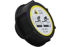 BIAREN Tappo del serbatoio dell'acqua di espansione del radiatore Coperchio del serbatoio del liquido di raffreddamento per Ford Fiesta Focus C-Max Mondeo Transit Mk7 Mk8 Custom S-Max Galaxy Kuga BMax