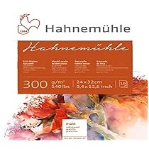 Hahnemühle Quattro Watercolour Block 300gsm 30 Sheets | Various Sizes