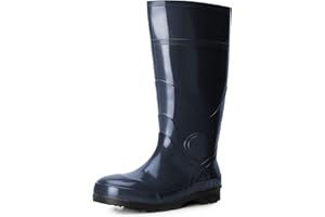 Ladeheid Gummistiefel Herren hoch Erwachsene wasserdichte Regenschuhe LA-914