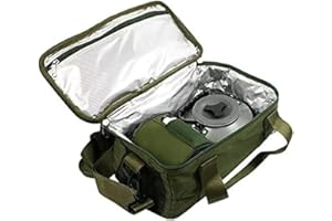 NGT 474 Carp Coarse Fishing Insulated Sac pour kit d'infusion Mixte, Vert, 35 x 17 x 13 cm