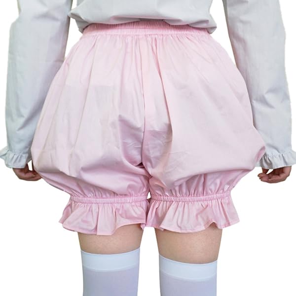 Bloomer En Coton Avec Volants Pour Bébé Fille - Short Victorien Style Lolita, Taille 9 Mois à 6 Ans
