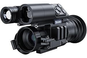 PARD Monocular Vision Nocturna, visión Nocturna con Clip de Montaje Frontal, telémetro de 1000m, Sensor 2K, grabación de Video, Wi-Fi, Resistente al Agua, FD1 850nm/940nm
