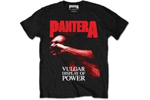Pantera Men's Red Vulgar Short Sleeve T-Shirt