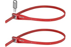 Hiplok Z Lok Twin Pack Unisex-Adult, Black, Périmètre de Fermeture