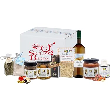 Cesto Natalizio Regalidea "Delizie" Con 10 Specialità Gastronomiche Di Alta Qualità - Regalo Gourmet Perfetto!
