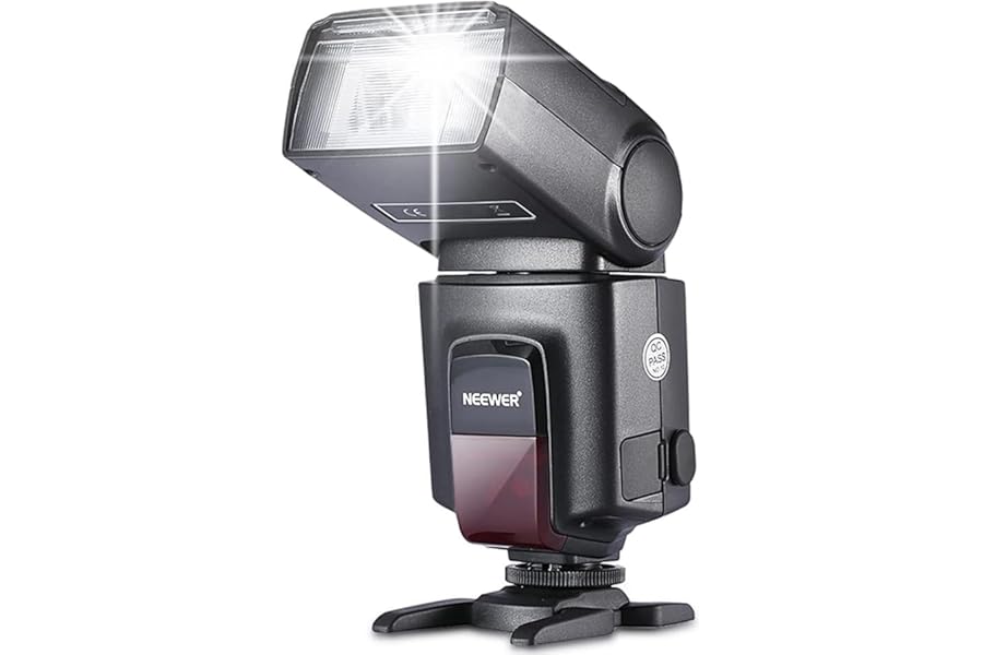 NEEWER TT560 Camera Flash Speedlite Compatible with Canon Sony Nikon Panasonic Olympus Pentax and Other DSLRs, Compatible with Sony ZV1, NOT for ZV-1F, Speedlight with Standard Hot Shoe Mount