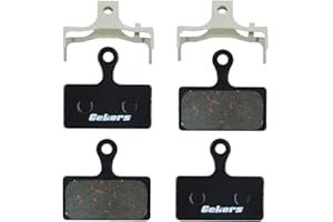 Gekors Semi-Metallic Bicycle Disc Brake Pads for Shimano M985/M988/M785/M675/M666/M615/S700,2 Pairs