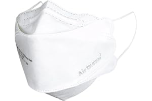 INVIDA 10 x Siegmund Air Queen FFP2 Maske Mundschutz Weiß