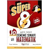 Nitelik Yayınları 8. Sınıf LGS S&uuml;per Matematik Yeni Nesil 10 Deneme Sınavı Nitelik