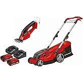 Einhell GE-CM 36/37 Li Ak&uuml;l&uuml; &Ccedil;im Bi&ccedil;me Makinesi + GE-CG 18/1 Li Power X-Change Ak&uuml;l&uuml; &Ccedil;it Budama (18V, 37 cm kesme genişliği, 