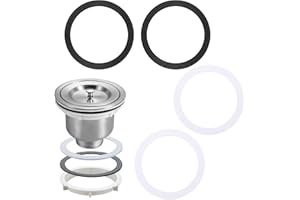 VLYX 2 Set 110 mm O Ring Rondella di tenuta, Plug Sink Guarnizione di gomma O Anelli in gomma Kit di tenuta assortiti per rubinetto fai da te Lavandini Bacino Plug