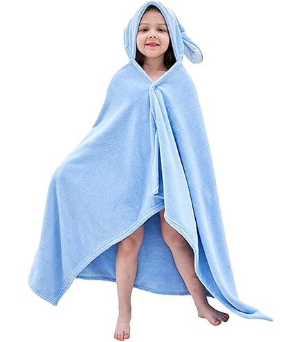 Barcellona Asciugamano Con Cappuccio FC Barcelona Bambini - Poncho Spiaggia Piscina 120x60 Cm Poncho Bambino - Foto 9