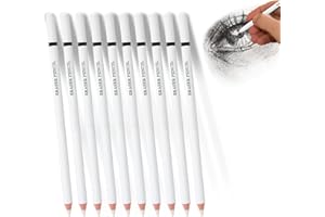 RRICHH 10 Stück Radierstift Radierer in Stiftform Radiergummi Zeichenstift Radiergummi zum Zeichnen Radierer Radiergummi Stift für Künstler Skizzieren Malerei Zubehör für Skizzen und farbige Illustrationen