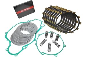 BIGLKNM Clutch Kit Friction Plates & Gasket Compatible for Yamaha YFZ 450 YFZ450 YFZ450SE YFZ450SP YFZ450SP2 YFZ450V 2004-2009