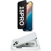 [KOLAY KURULUM] for Apple iPhone 15PRO ile uyumlu HAYALET Extra HD Premium Safir Cam Ekran Koruyucu