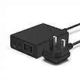 Belkin 108W GaN USB Charging Station for Multiple Devices, 2 USB Type C and 2 USB A Fast Desktop Charger Dock Hub for MacBook, Pro, Air, iPhone, Plus, Pro, Max, iPad, Samsung Galaxy, Pixel and More