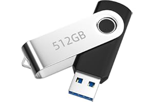 USB Stick 512GB, Aotvmtal Rotate Design USB-Flash-Laufwerk mit Metall Schwenkkappe Hochgeschwindigkeit Speicherstick (USB 3.0) Memory Stick für PC/Laptop/Tablet/Desktop