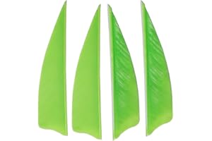 AMEYXGS MILAEM 50pcs 3 Pouces Tir à l'arc Plumes Plume de flèche Plumes Naturelles pour la Chasse flèches Aile Droite
