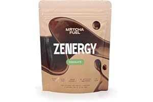Matcha Fuel SuperLatte | Mushroom, Superfood & Adaptogenic Latte Powder | Energy, Focus & Immunity | Lion's Mane, Reishi, Cordyceps, KSM-66 Ashwagandha |Vegan | 15 Servings (300g) | Chocolate Flavor