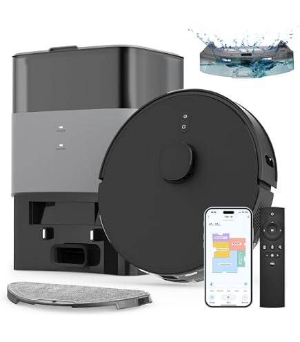 AIRROBO T20+ Robot Vacuum Cleaner With Wiping Function, 3.5L Vacuum