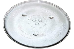 GC GLOBALCOMMERCE Plat pivotant pour four à micro-ondes universel diamètre 31,5 cm surélevé