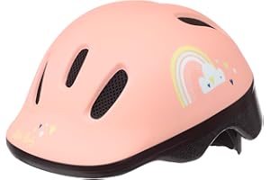 Polisport Casco per Bambini e Neonati XXS (44–48 cm) – Casco da Ciclismo Unisex con Divertenti Grafiche, Casco Leggero, Regolabile, 6 Ventilazioni, Casco per Bambino