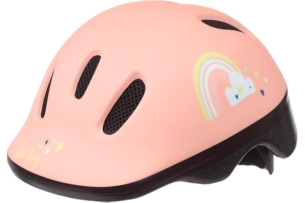 Polisport Helmet-Happy Rainbow-(XXS = 44/48) Hjälm, Unisex-Baby