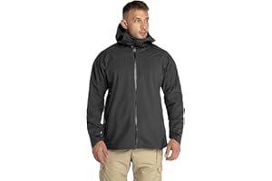 33,000ft Męska kurtka przeciwdeszczowa, lekka kurtka softshellowa, wodoszczelna, wiatroszczelna, outdoorowa, oddychająca kurtka turystyczna, kurtka funkcyjna, na trekking, wędrówki, kemping