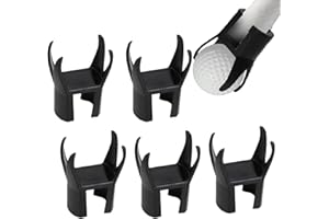 Bamyli 5 Piece 4-Claw Golf Ball Retriever for Easy Ball Retrieval Top Gripper Golf Ball Retriever Golf Ball Picker Upper for Putter Claw Golf Ball Pick Up Tool