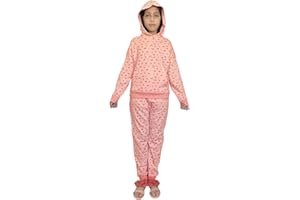 biyya® Girls Tracksuits Set Printed Hoodie and Jogging Bottoms, Kids Track Suits Activewear Sets for Girls 5-14 Years