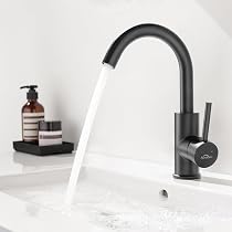 BELMONDO BL390 Rubinetto per lavabo a 3 fori da piano con scarico automatico By IB | design