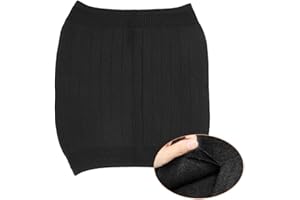 BAOBANG Double Thicken Thermal Cashmere Knit Warmer Band Abdominal Binder Stomach Lumbar Lower Back Support Brace Waist Trimmer Wrap Belt Postpartum Belly Band - Warming Kidney Pain Relief Recovery