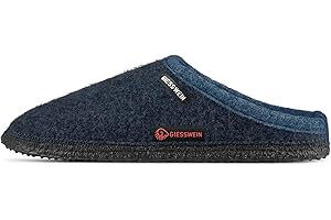 Giesswein Dannheim Slippers – Felt Slippers for Men and Women – Comfortable Unisex Wool Slippers Non-Slip Shoes for Home with Barefoot Feeling