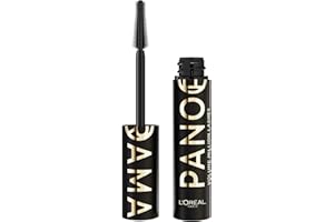 ‎L'OREAL PARIS L'Oréal Paris Mascara, Wimperntusche für extra Definition und extra Volumen, Mit Panorama-Bürste und Panorama Effekt, All Night Black (Schwarz)