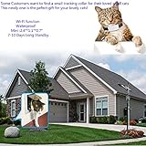 TKSTAR Haustier GPS Tracker mit Kragen, Mini Wasserdichtes GPS Ortung