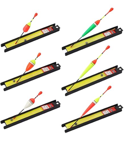 Lot De 15 Flotteurs De Pêche Avec Plombs - Tailles 8cm, 10cm, 15cm | Haute Visibilité Jaune Néon, Résistant Aux Chocs | Pour Truite, Sandre, Pêche En Mer Et Rivière - 4