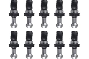 HGC 10pcs BT30 45 Degree Pull Stud Retention Knob CNC Milling Tool Holder