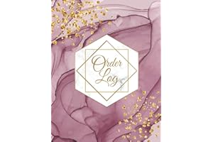 Order Log: Daily Sales Log Book Small Businesses, Customer Order Forms, Sales Order Log for Online Businesses and Retail Store (Large) 8.5" x 11"